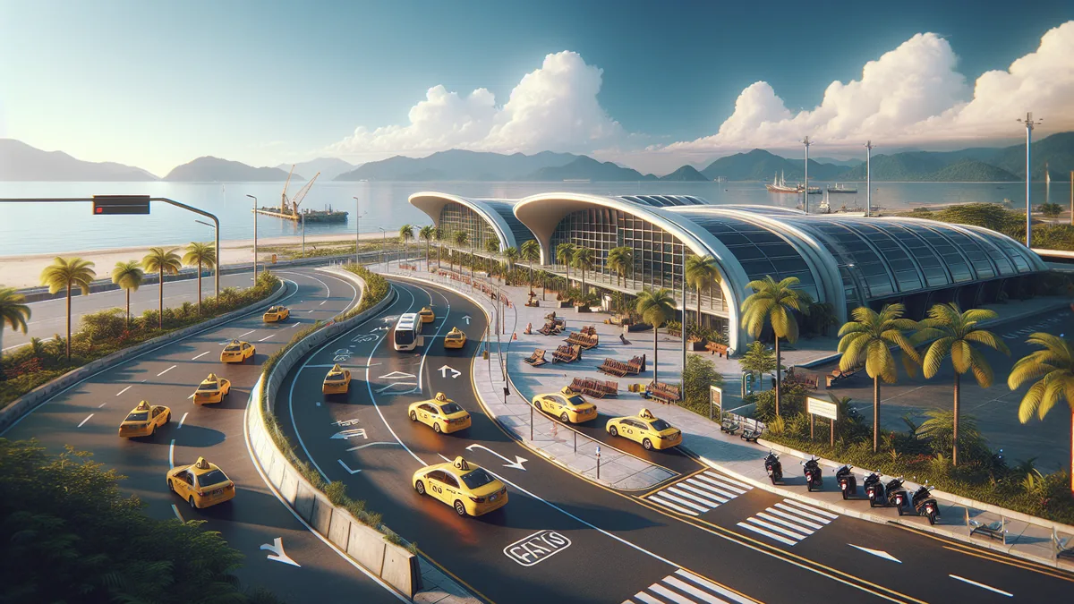 Taxi at Da Nang International Airport