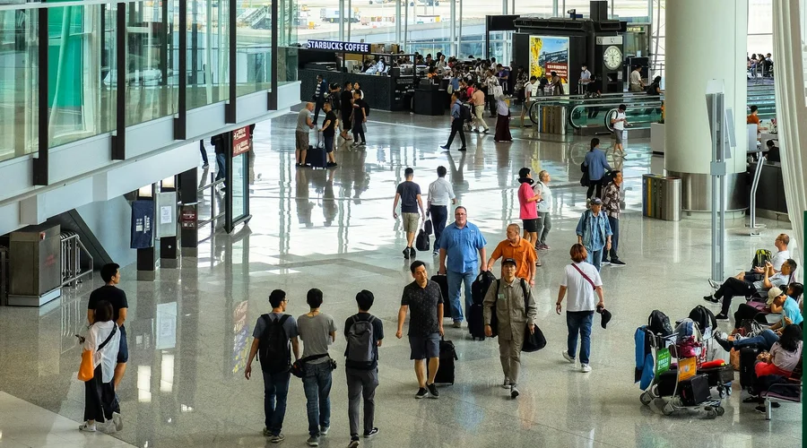 Taxi at Hong Kong International Airport