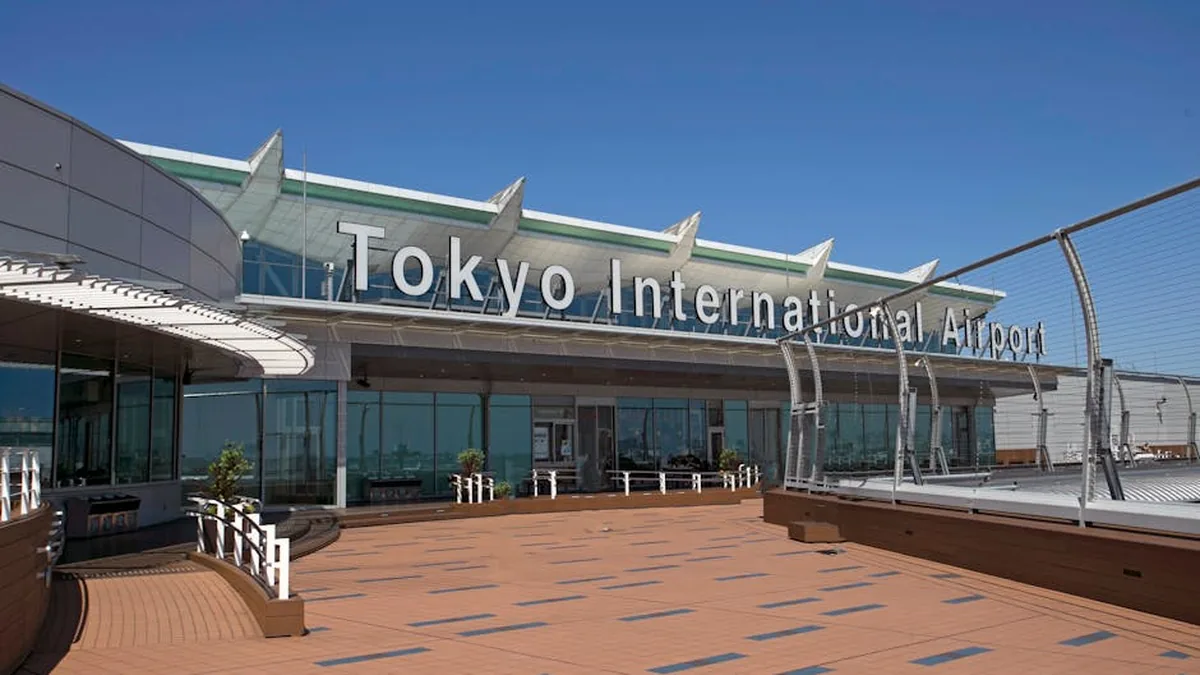 Taxi at Tokyo Narita International Airport