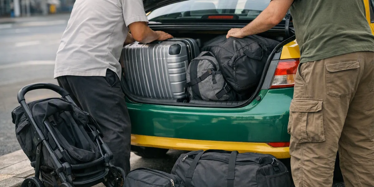 Luggage Capacity on Asian Airport Taxis: What Fits (2026)