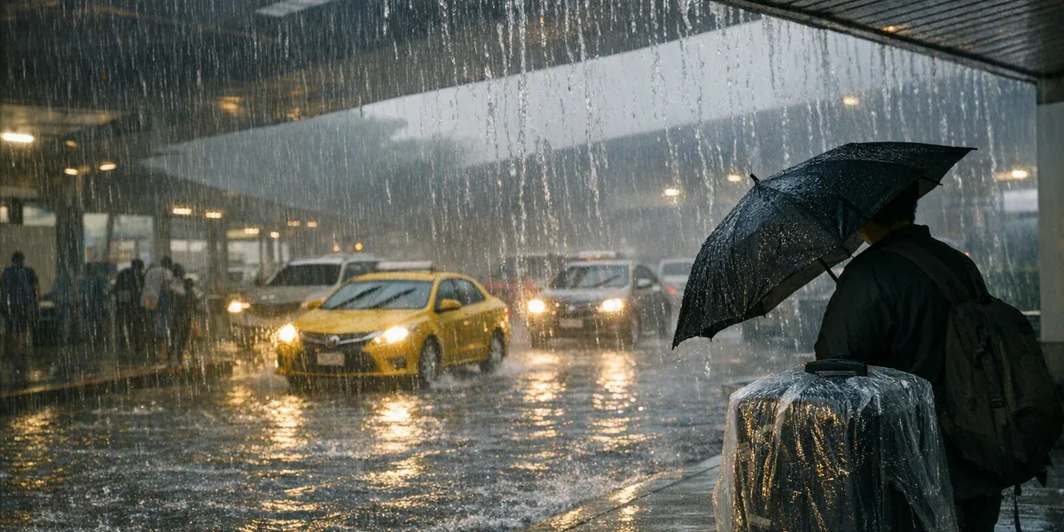 Monsoon Season Airport Transfers in Asia: Surge & Floods