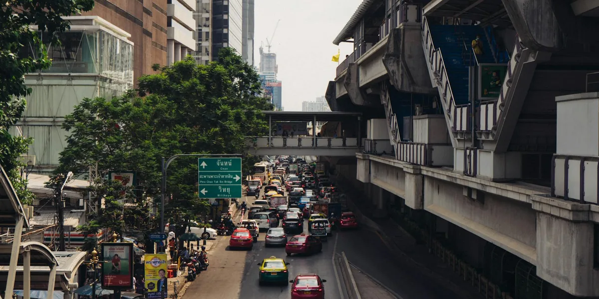 Silom, Bangkok — destination from Bangkok Suvarnabhumi Airport