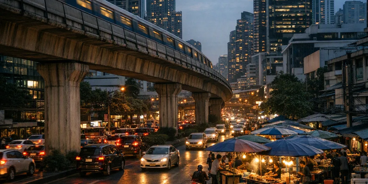 Sukhumvit, Bangkok - destination from Bangkok Suvarnabhumi Airport