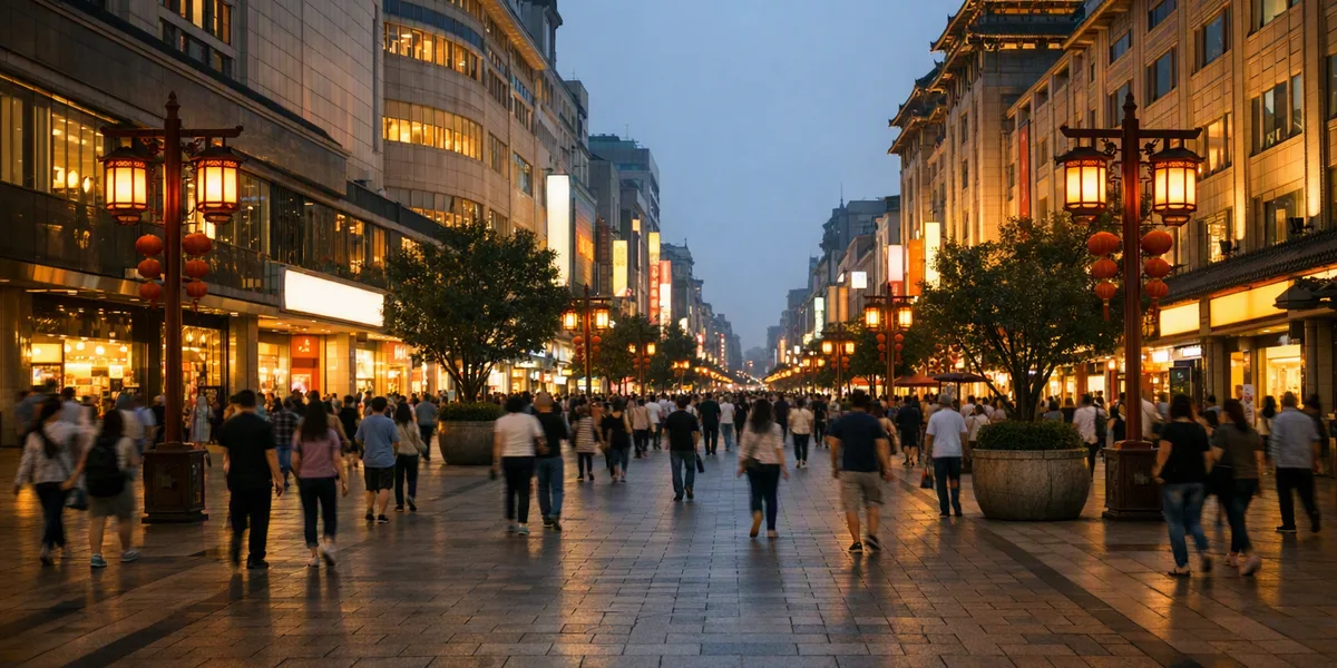 Wangfujing, Beijing - destination from Beijing Capital International Airport