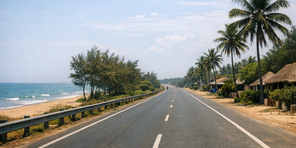 ECR / Mahabalipuram Road, Chennai - destination from Chennai International Airport