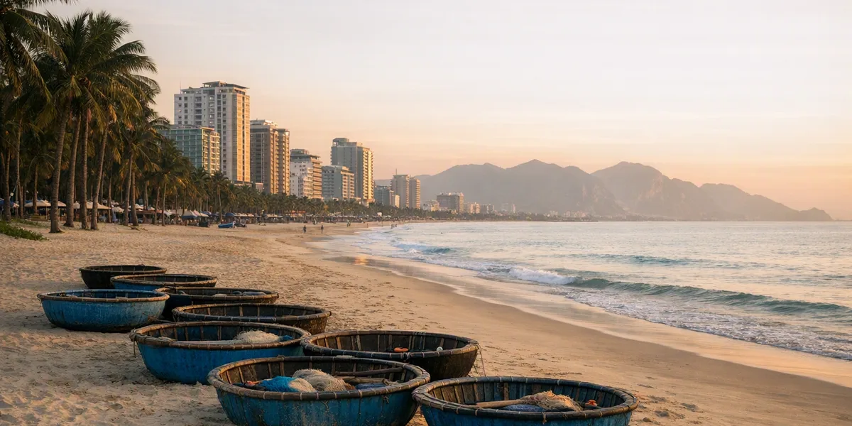 My Khe Beach, Da Nang - destination from Da Nang International Airport
