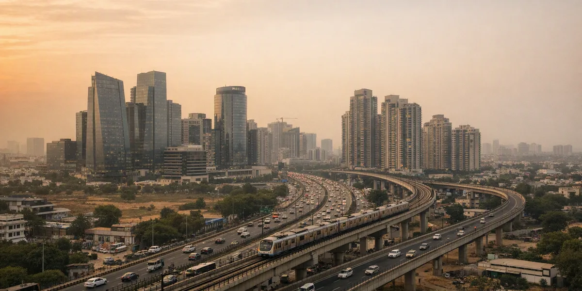 Gurgaon (Gurugram), Delhi - destination from Delhi Indira Gandhi International Airport