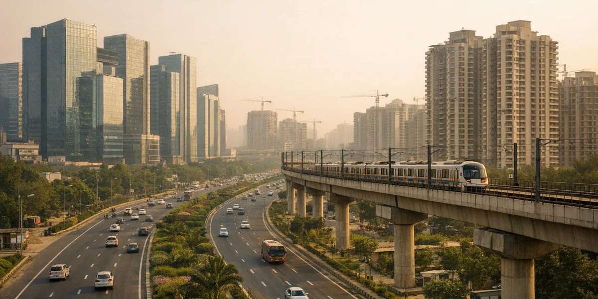 Noida, Delhi - destination from Delhi Indira Gandhi International Airport