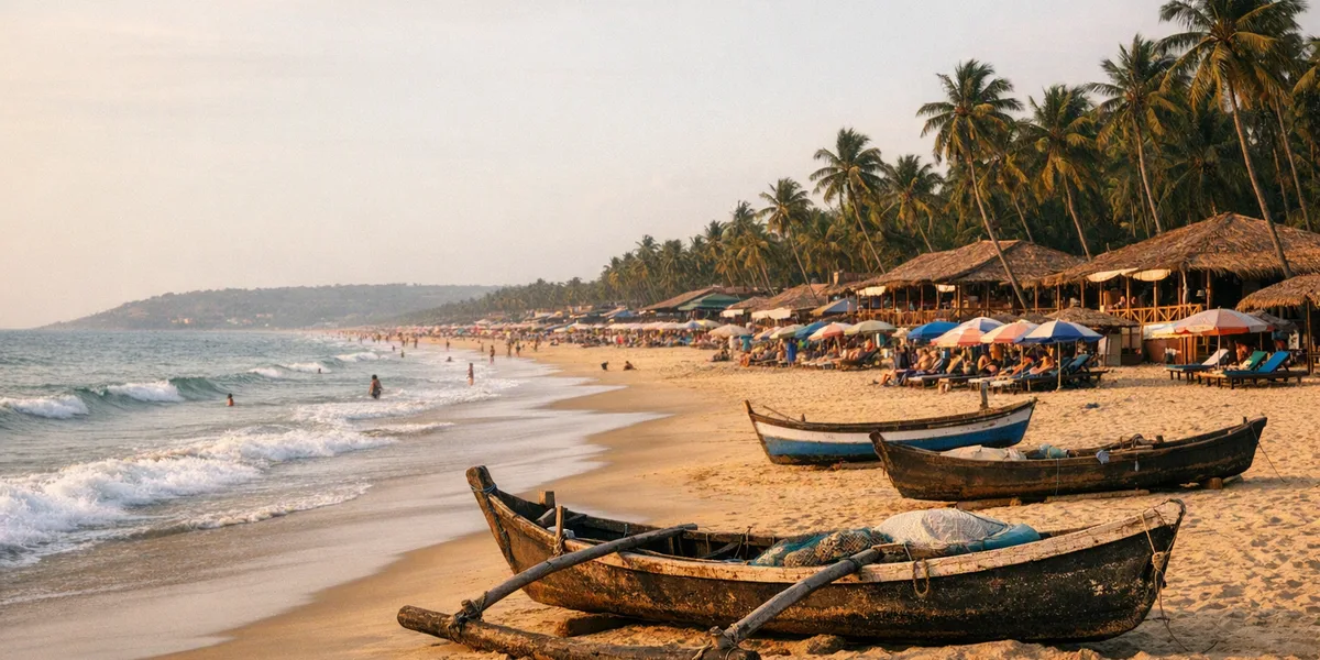 Calangute / Baga, Goa - destination from Goa Dabolim International Airport