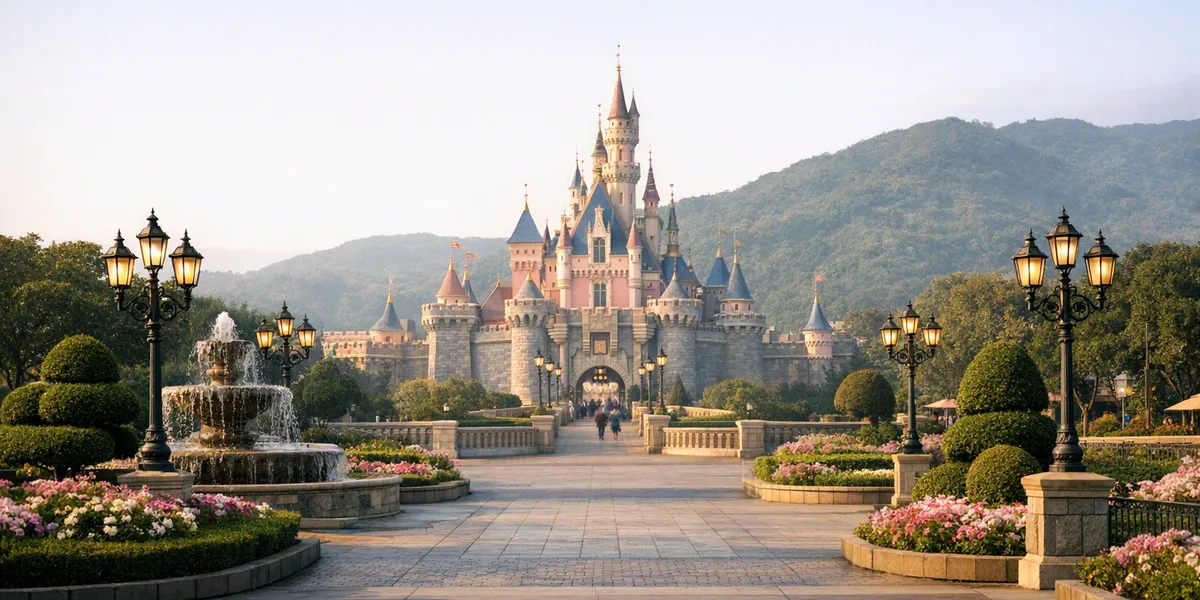 Hong Kong Disneyland, Hong Kong - destination from Hong Kong International Airport