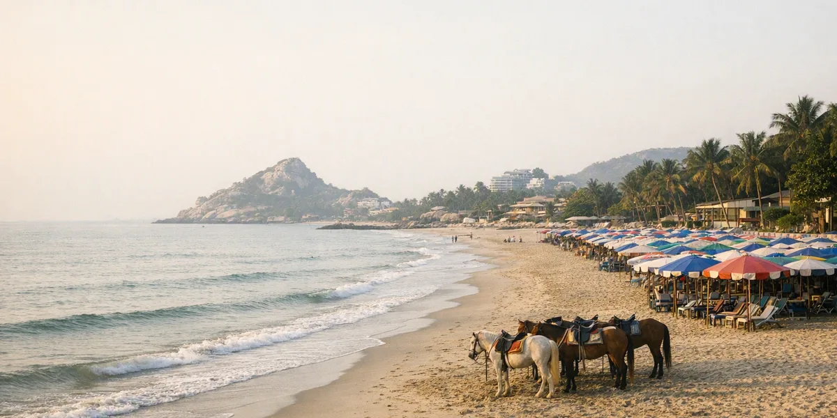 Hua Hin Beach, Hua Hin - destination from Hua Hin Airport