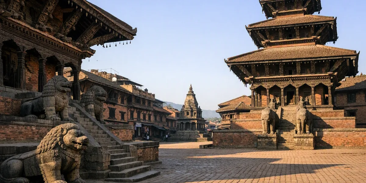 Bhaktapur, Kathmandu - destination from Kathmandu Tribhuvan International Airport