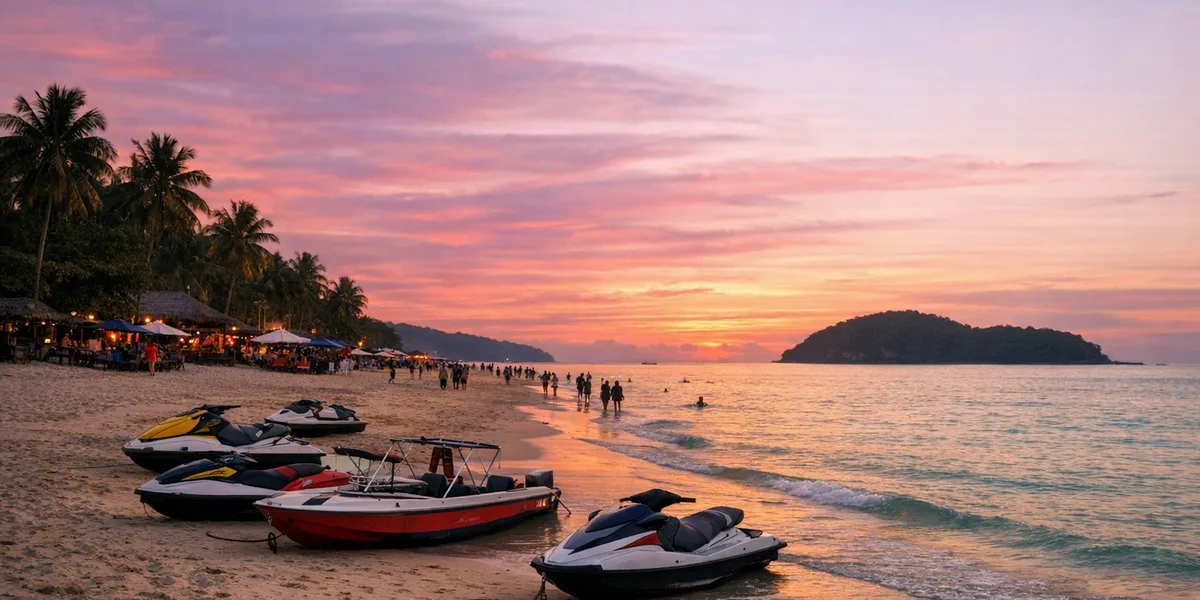 Pantai Cenang, Langkawi - destination from Langkawi International Airport