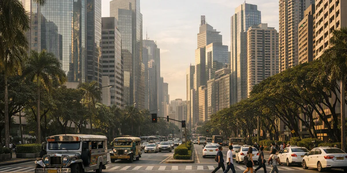 Makati CBD, Manila - destination from Manila Ninoy Aquino International Airport