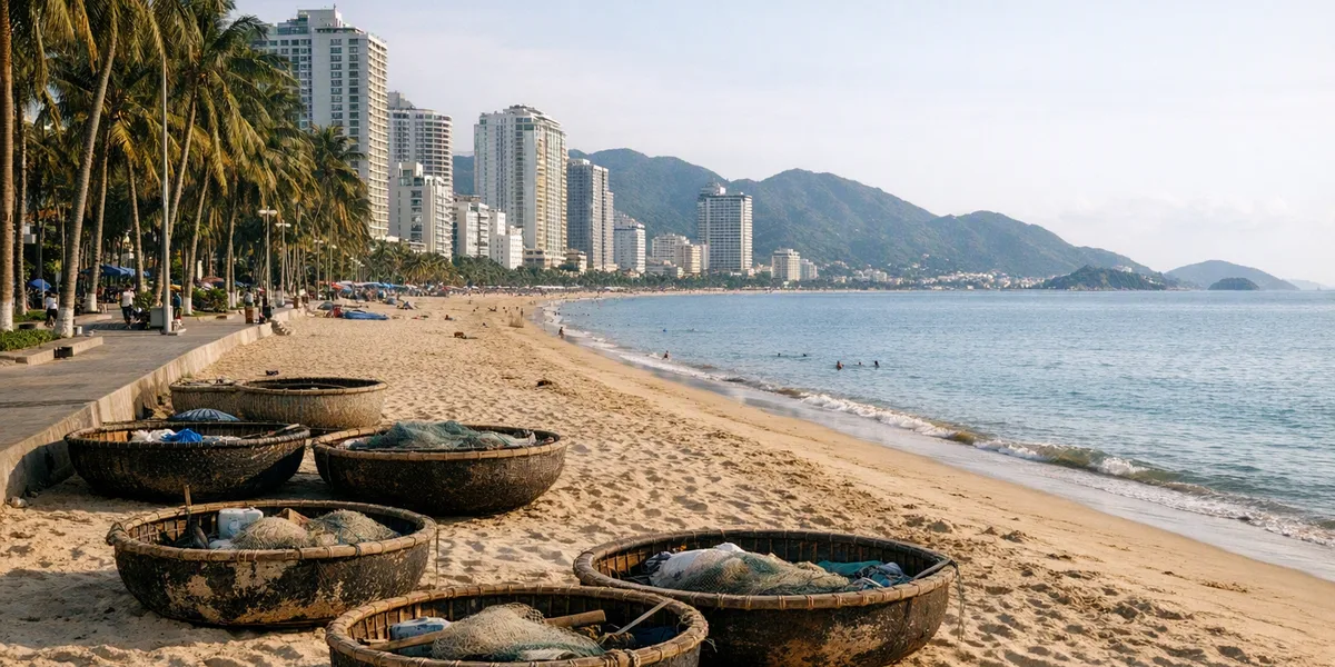 Nha Trang City Center / Tran Phu Beach, Nha Trang - destination from Cam Ranh International Airport