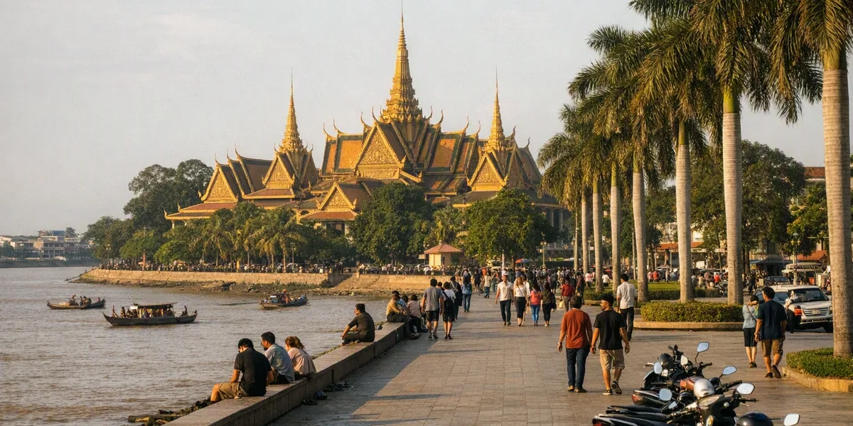Central Phnom Penh / Riverside, Phnom Penh - destination from Phnom Penh International Airport