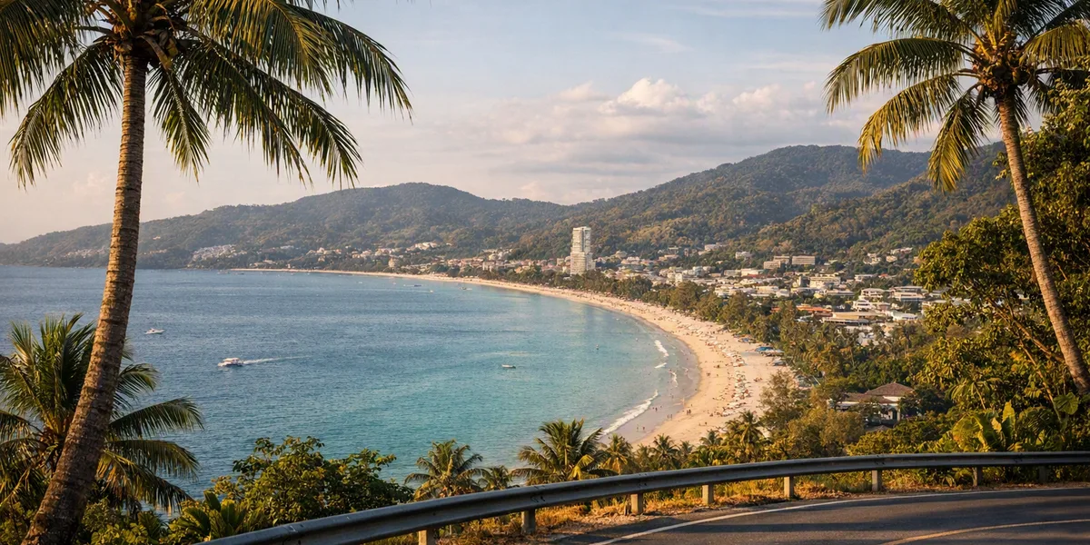 Patong Beach, Phuket - destination from Phuket International Airport
