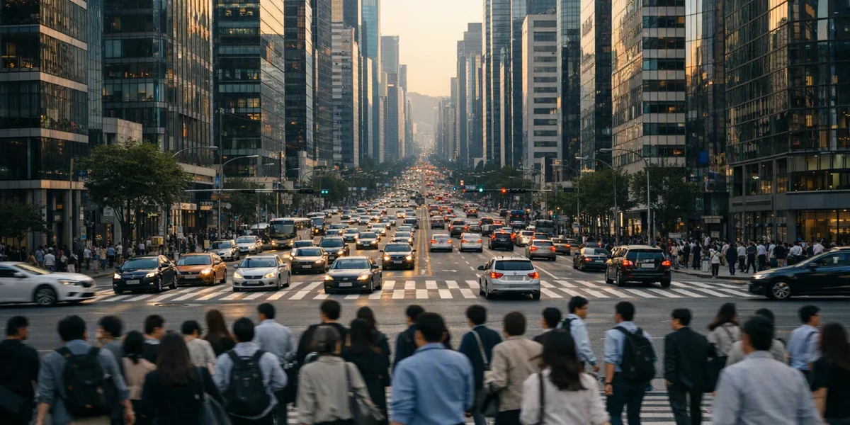 Gangnam, Seoul - destination from Seoul Incheon International Airport