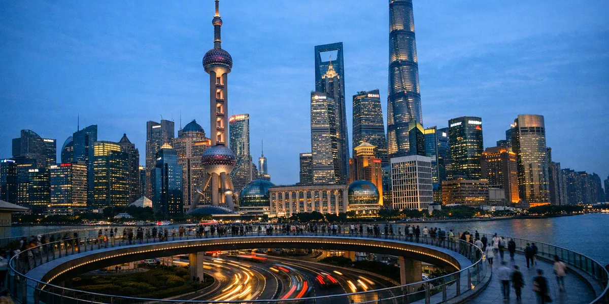 Lujiazui / Pudong, Shanghai - destination from Shanghai Pudong International Airport
