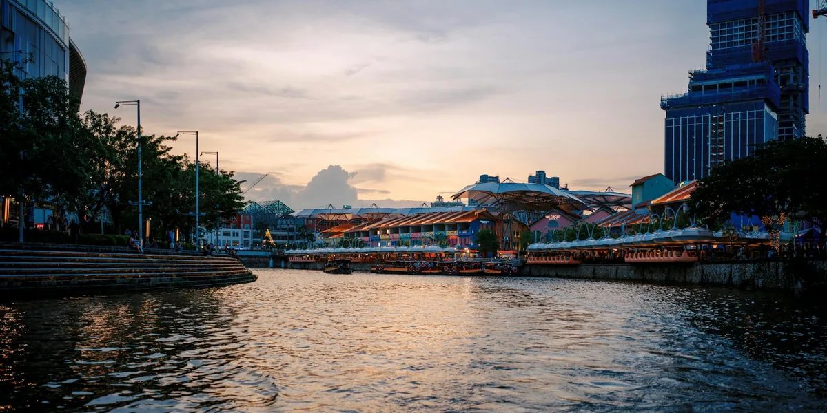 Clarke Quay, Singapore — destination from Singapore Changi Airport