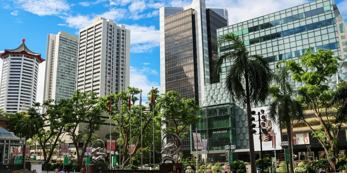 Orchard Road, Singapore — destination from Singapore Changi Airport