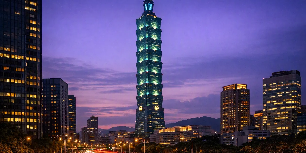 Taipei 101 / Xinyi District, Taipei - destination from Taipei Taiwan Taoyuan International Airport