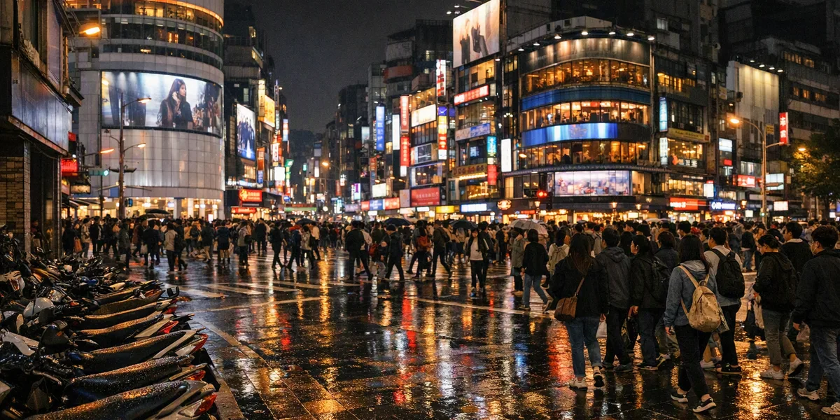 Ximending, Taipei - destination from Taipei Taiwan Taoyuan International Airport