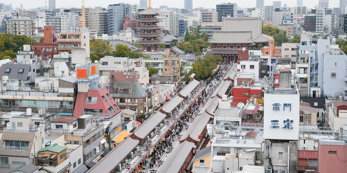 Asakusa, Tokyo — destination from Tokyo Narita International Airport
