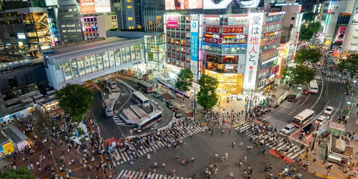 Shibuya, Tokyo — destination from Tokyo Narita International Airport